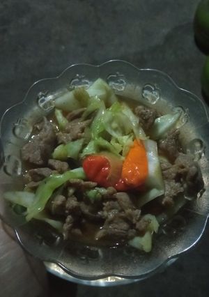 Foto resep Tumis Daging Sapi dan Kubis
