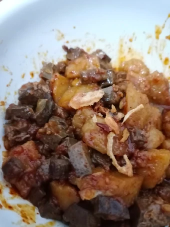 Cara Mudah Membuat Resep Balado hati sapi dan bakso simple Anti Ribet, Sempurna