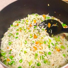 A picture of Quick Vegetable Fried Rice.
