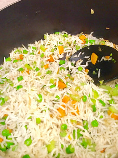 A picture of Quick Vegetable Fried Rice.