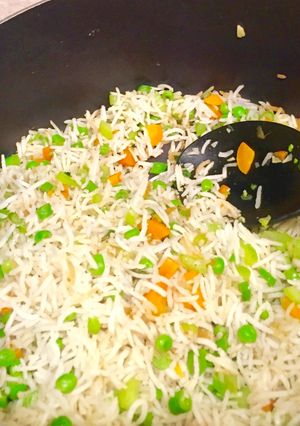 A picture of Quick Vegetable Fried Rice.