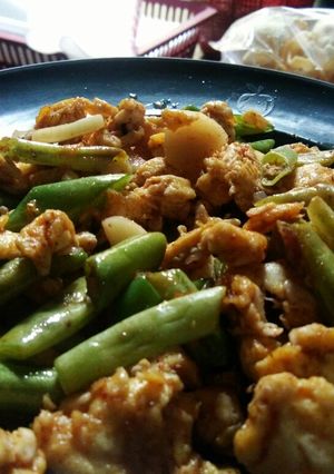 Foto resep Oseng telor buncis