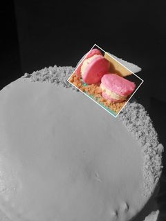 Una foto de Macarons base de merengue italiano, receta complementaria de Sea