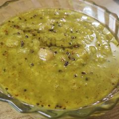 A picture of Sorrel leaves bhaji.