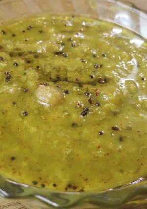 A picture of Sorrel leaves bhaji.