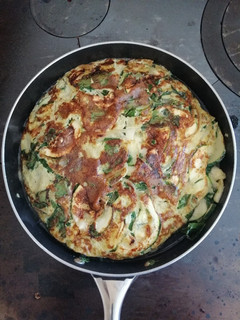 Una foto de Tortilla de verduras