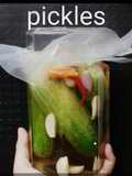 Cucumbers Pickle (acar ketimun)