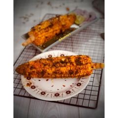 A picture of Scrumptious Tandoori Corn on the Cob: With & Without Oven 💁‍♀️.