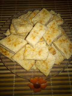 Una foto de Cuadraditos de Avena y Queso