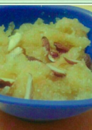 A picture of Apple Halwa.