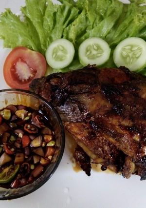Foto resep Ikan Mas Bakar Teflon