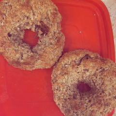 A picture of Baked doughnuts.