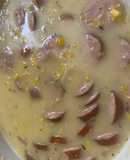 SAUSAGE, POTATO, AND CORN CHOWDER