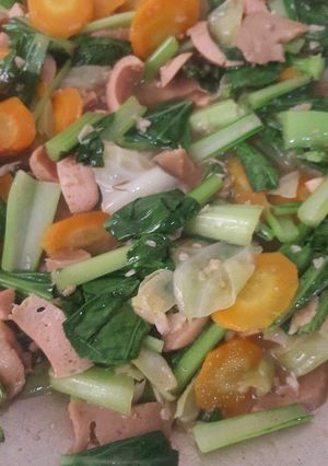 Foto resep Capcay Bakso Sosis