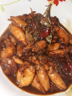 Foto resep Cumi asin kecap manis pedas