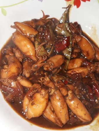 Cara Gampang Menyiapkan Resep  Cumi asin kecap manis pedas yang Bisa Manjain Lidah, Lezat Sekali