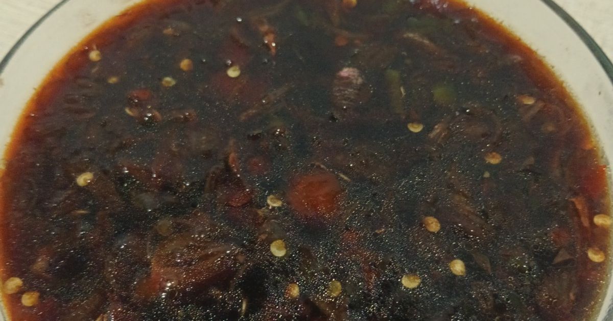 Sambal Kecap (Pelengkap Tahu Goreng)