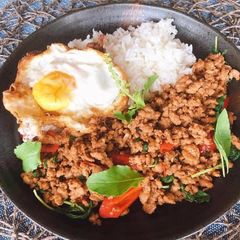 🧑🏽🍳🧑🏼🍳 Thai Holy Basil Stir-Fry Recipe (Pad Krapow) |ThaiChef food A picture of 🧑🏽🍳🧑🏼🍳 Thai Holy Basil Stir-Fry Recipe (Pad Krapow) |ThaiChef food.