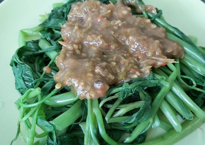 Resep Rujak kangkung khas indramayu