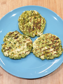 Una foto de Hamburguesa de pollo y verduras Thermomix