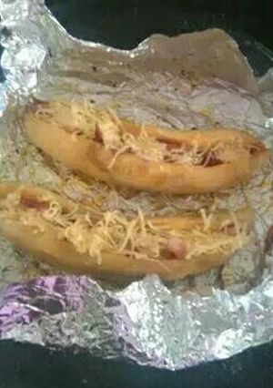 Una foto de Plátano relleno