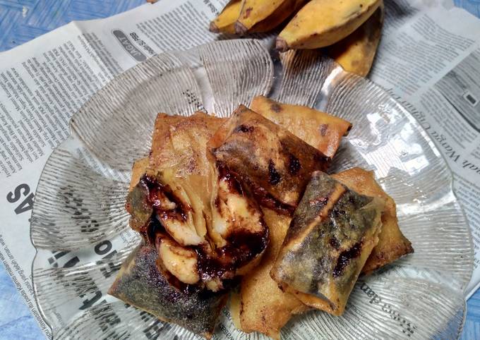 Bagaimana Menyiapkan PisCok (Pisang Coklat) mudah dan murah, Bisa Manjain Lidah