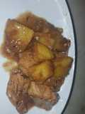 Pollo con piña