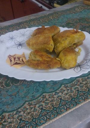 عکسی از دستور مرغ سوخاری