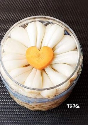 Hình của món Củ KIỆU chua ngọt.