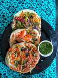 Mini pizza Uttapam