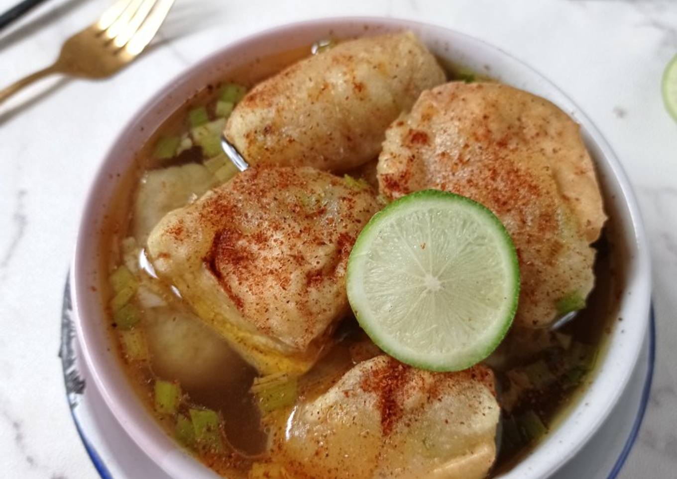 Tahu aci berkuah