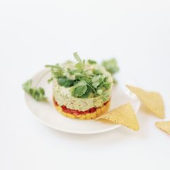 A picture of Harry's Guacamole Gateau.