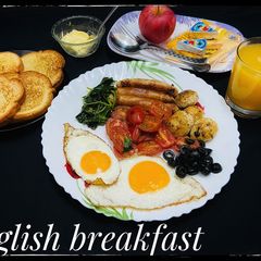 English breakfast A picture of English breakfast.