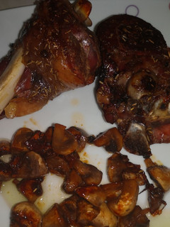 Una foto de Pierna de cordero al horno