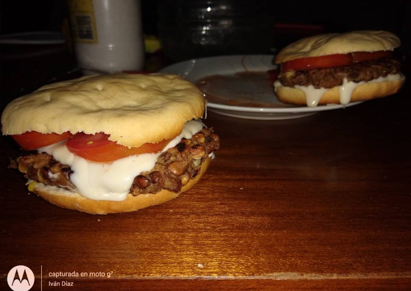 Hamburguesa de lenteja