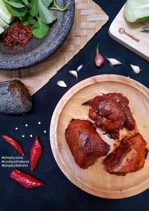 Gambar Ayam Bakar Bumbu Rojak #phopbylinimohd #batch21