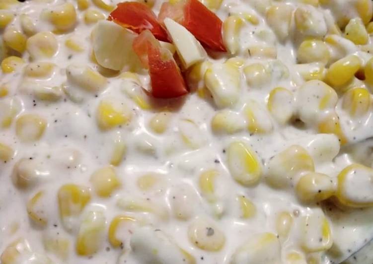How to Prepare Speedy Creamy Mayo corns