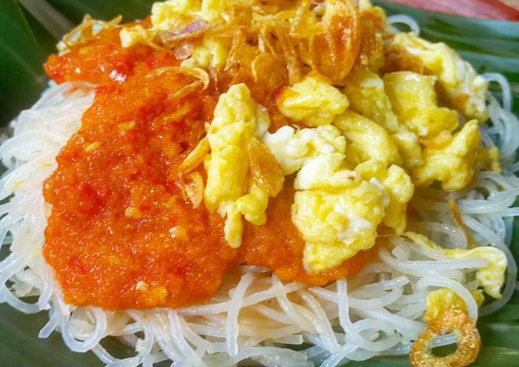 Resep Bihun sambal tomat (cocok buat jualan atau camilan), Lezat