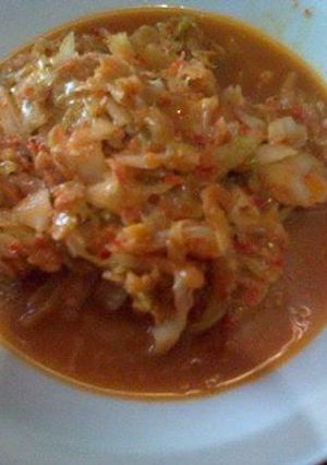 Foto resep Sambel kubis pedas