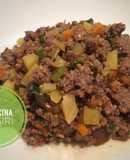 Estofado Primavera (Carne Molida o picada)