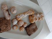 Una foto de profiteroles con maizena