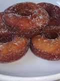 Mini Banana Doughnuts