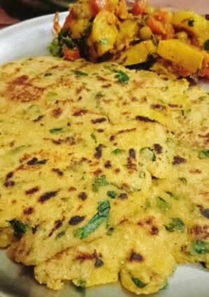 मक्की का पराठा (makki ka paratha recipe in hindi) रेसिपी मुख्य फोटो