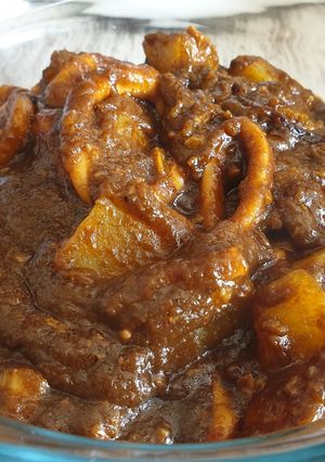 Foto principal de Anillas de pota y volandeiras con patatas (en olla GM)