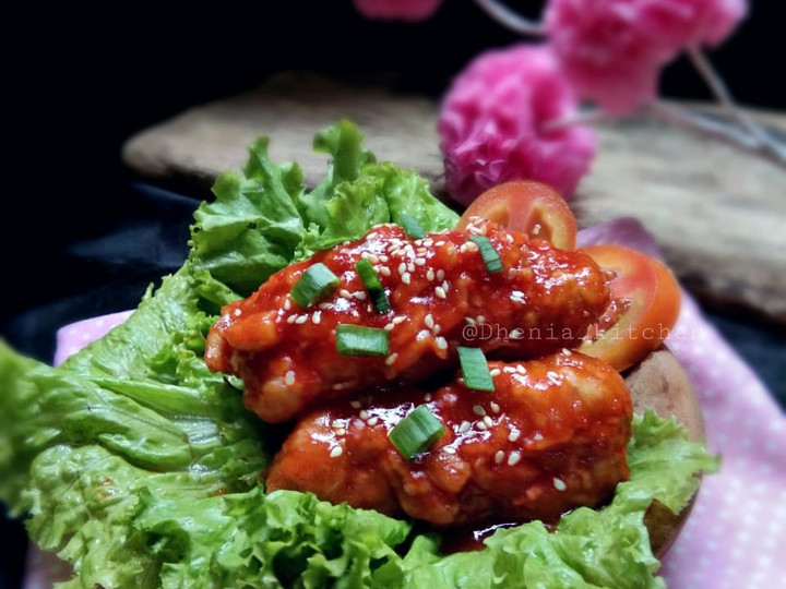 Anti Ribet, Membuat Korean spicy chicken wings Praktis