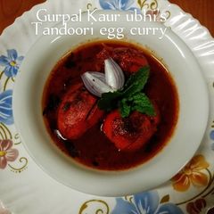 Tandoori egg curry (1)🥚🍅🌶️🧅 A picture of Tandoori egg curry (1)🥚🍅🌶️🧅.
