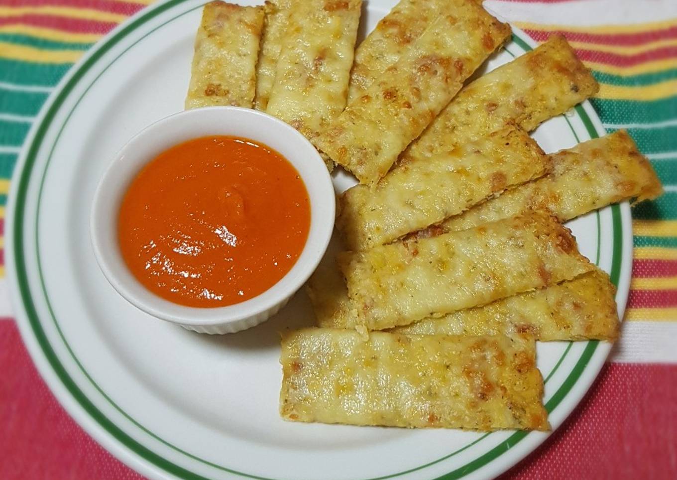 Palitos de pan de coliflor