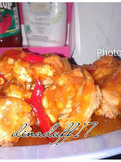 Foto resep Ayam Goreng Tepung saus asam manis
