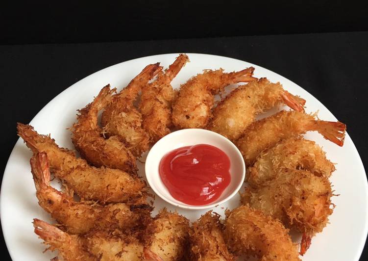 Resep Coconut Shrimp with Butterfly cut Anti Gagal