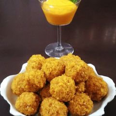 A picture of Aam ki puri ke laddoo.
